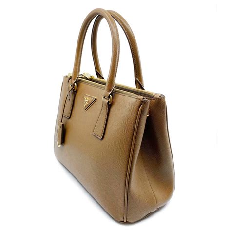 prada double zip tote cannella|Prada Double Zip Tote, Cannella .